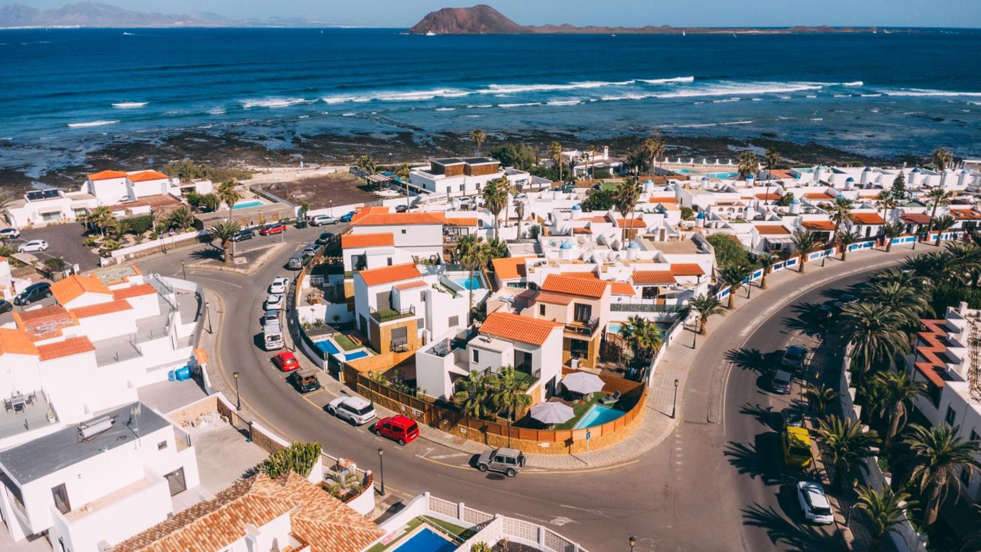 Paradise Beach House: Piscina Privada, Playa 100M Corralejo Eksteriør bilde