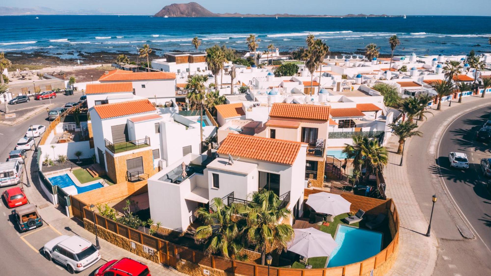 Paradise Beach House: Piscina Privada, Playa 100M Corralejo Eksteriør bilde